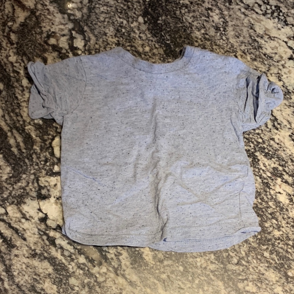 George Heather Light Blue Short Sleeve Tee